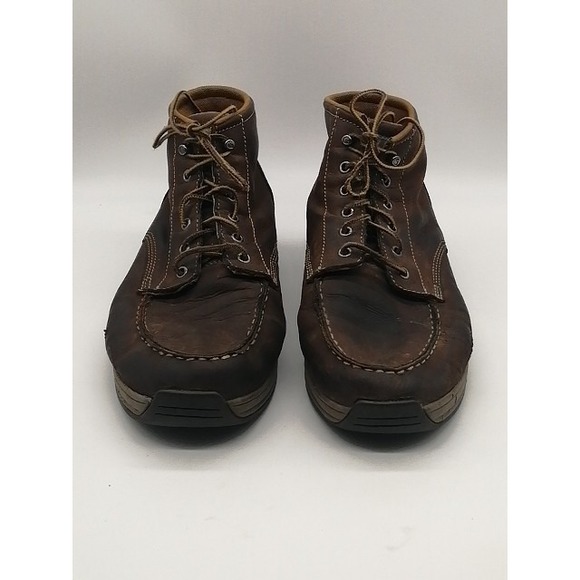 Carhartt‎ Boots Mens Brown 11.5 Wide Leather Work Boot Lightweight Ankle CMX4023 main image 7